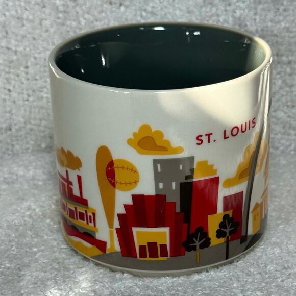 2017 St. Louis, MO Starbucks, “You Are Here” Collection Ceramic mug - Picture 4 of 6